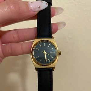 Nixon Time Teller Black-Gold Watch Unisex